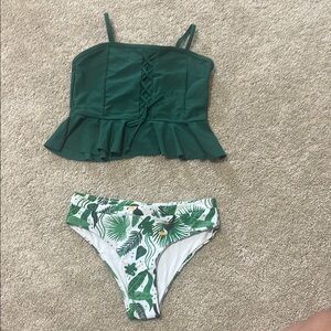 Adorable Green‎ Bikini Set NWT
